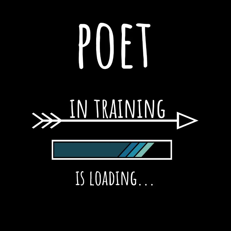Poet Geschenk Beruf Ausbildung Dichter