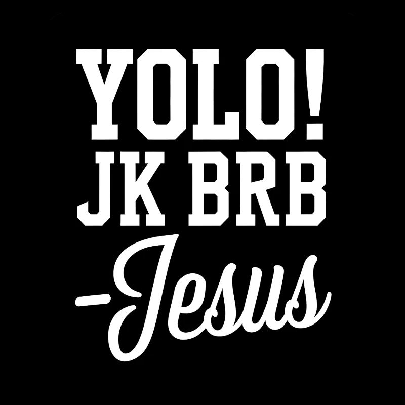 Religiöser Glaube und Freundschaft Slogan T-Shirt