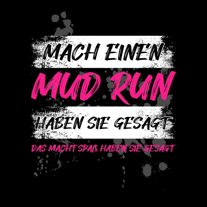 Mach einen Mud run Schlammlauf Mud Run Muddy Race