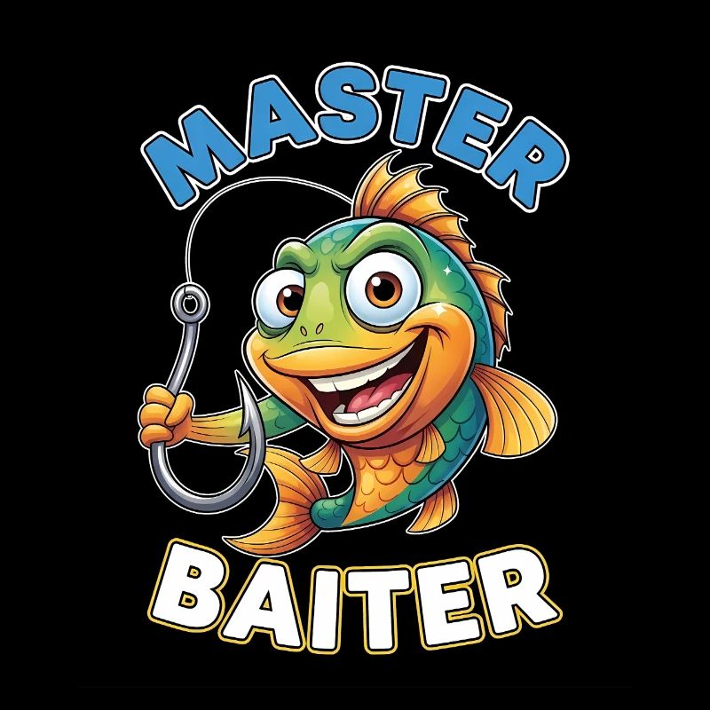 Master Baiter – Lustiger Angler Spruch