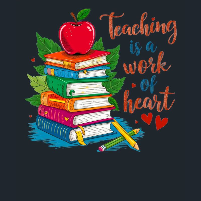 Lehrerin Bokstack und Hjärta