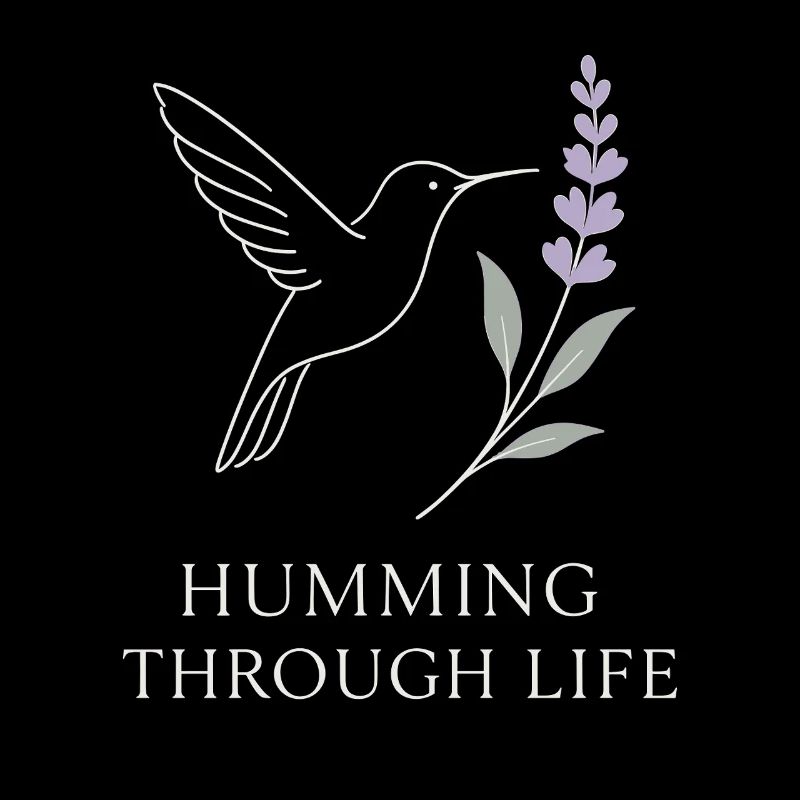Funny Hummingbird Mem Tiny Bird Big Energy