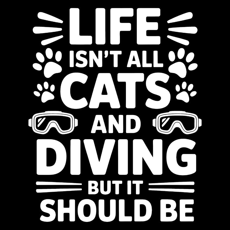 Diving Saying Cats Funny Diving Gift