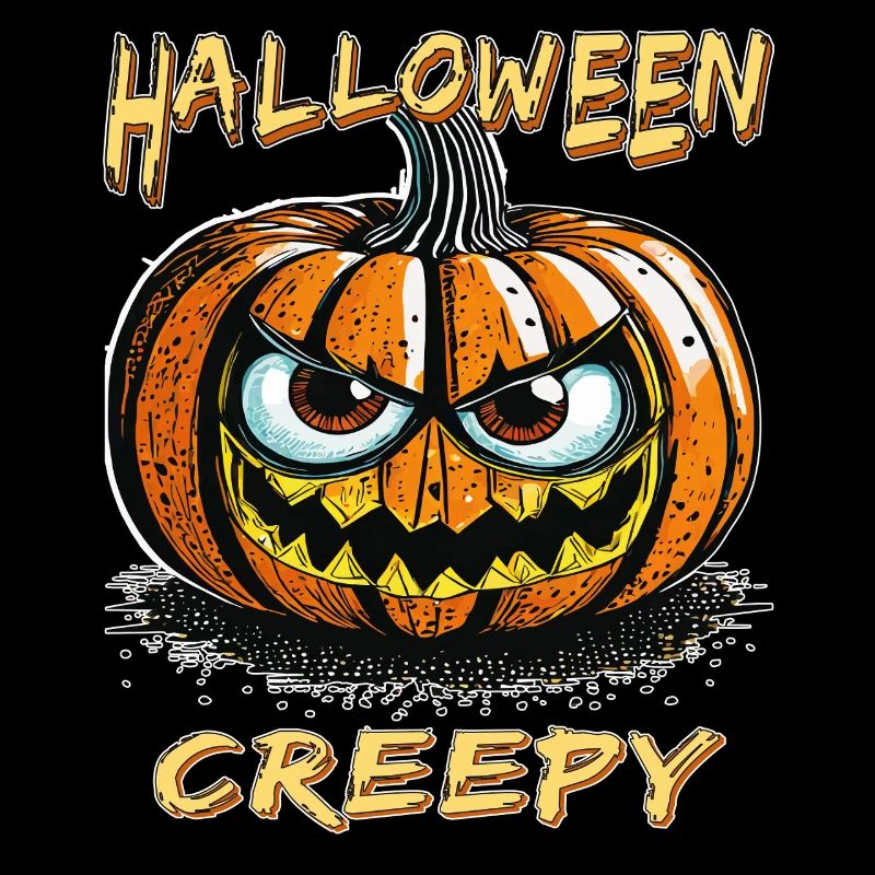 HALLOWEEN PUMPKIN CREEPY