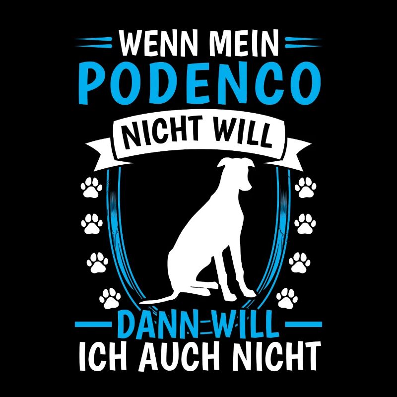 Podenco will nicht Spanischer Windhund