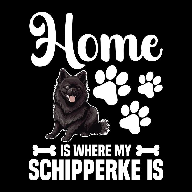 À la maison, c’est mon Schipperke