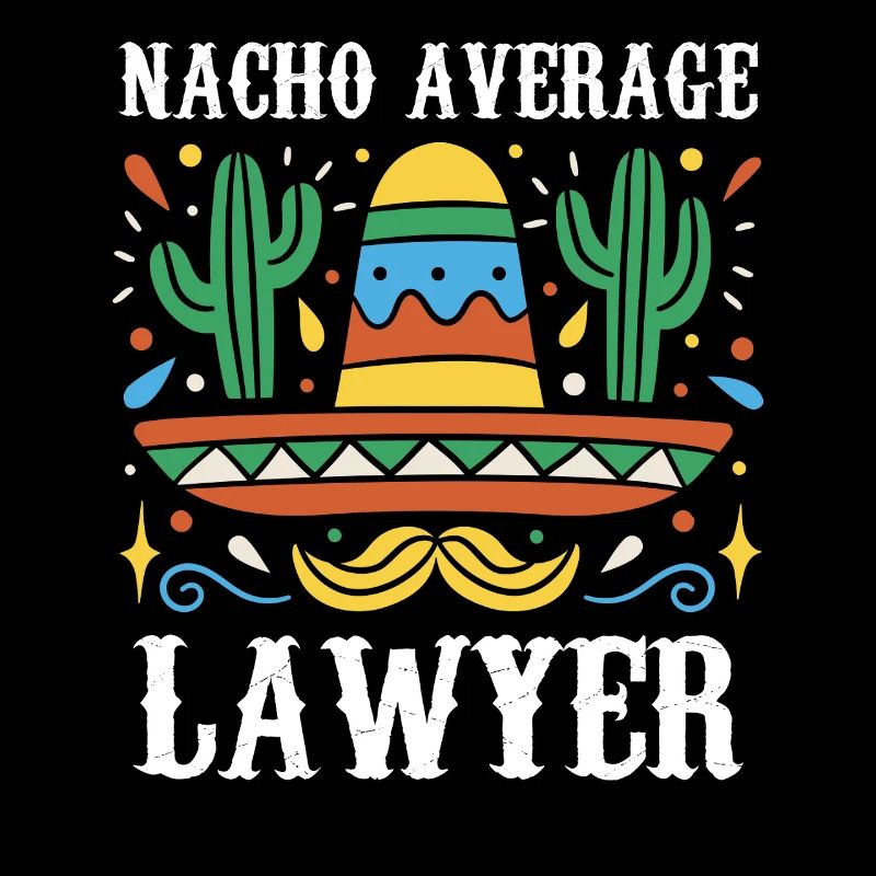 Nacho Average Lawyer Illustration