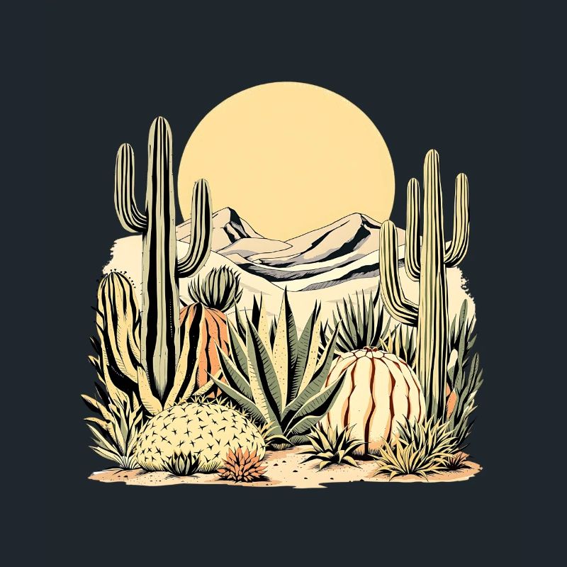 Cactus Boho Nature
