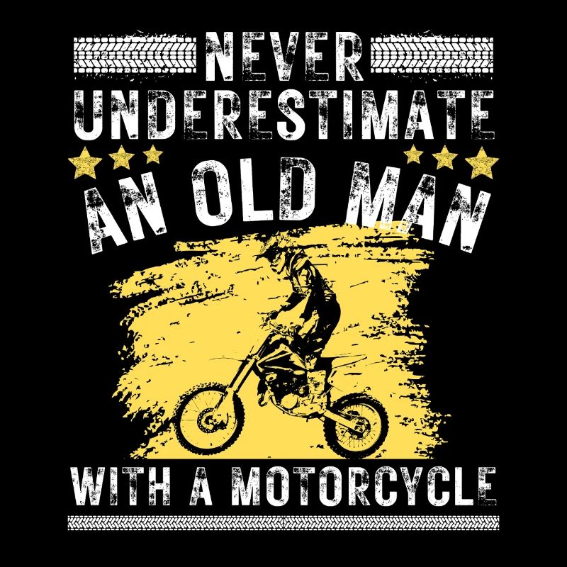 Old Man Motorcycle Quote