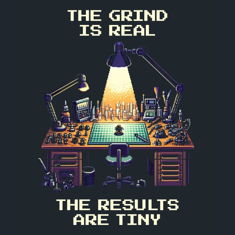 Grind is real: Result tiny | Miniatures