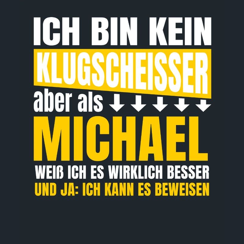 Ich bin kein Klugscheisser Michael