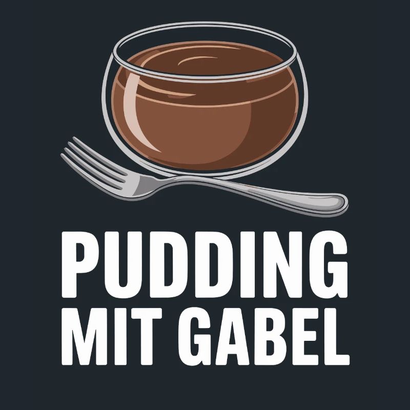 Pudding Mit Gabel