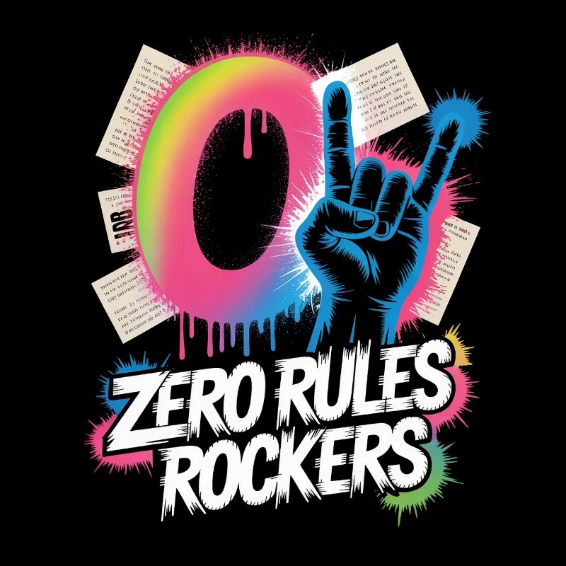 Zero Rules Rockers Punk Rock Music
