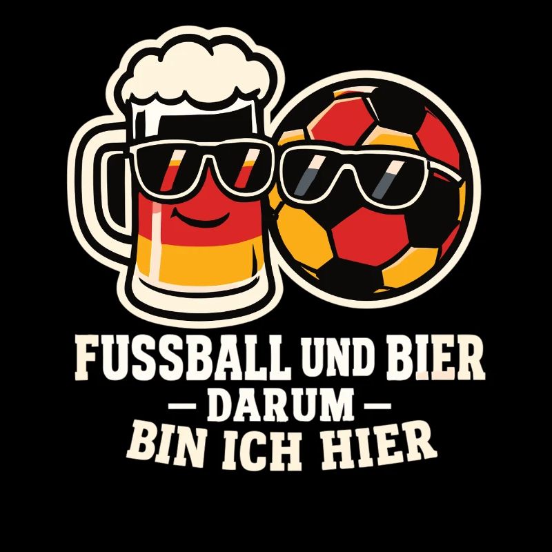 Fußball und Bier
