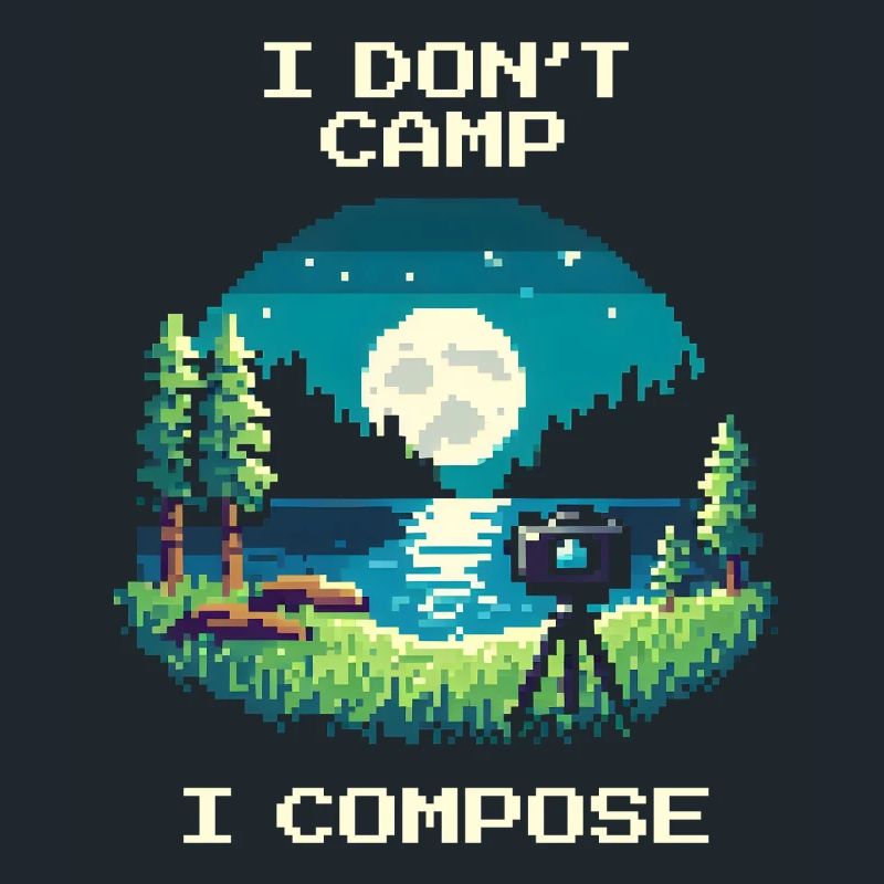 Je ne campe pas, je compose | Composition