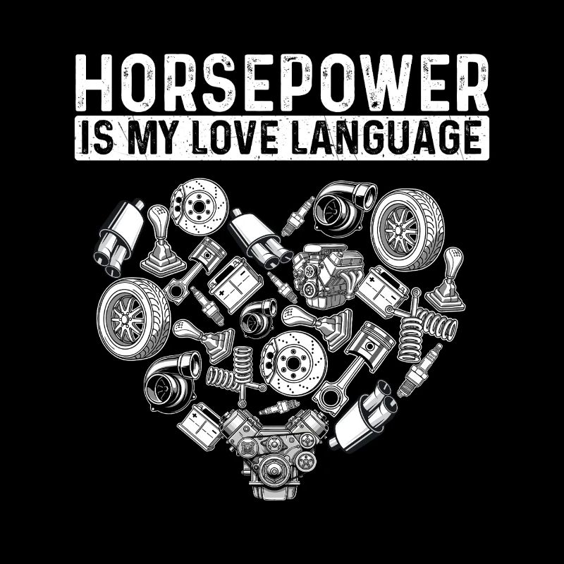 La puissance est mon langage d’amour Voiture de course