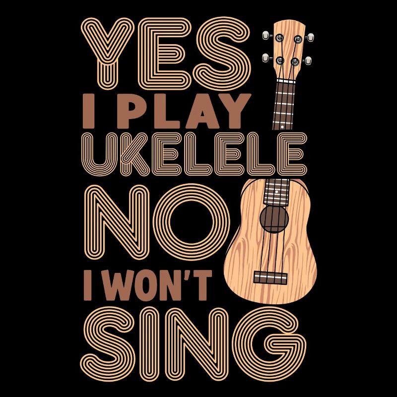 Hawaiian Ukulele Uke Yes I Play