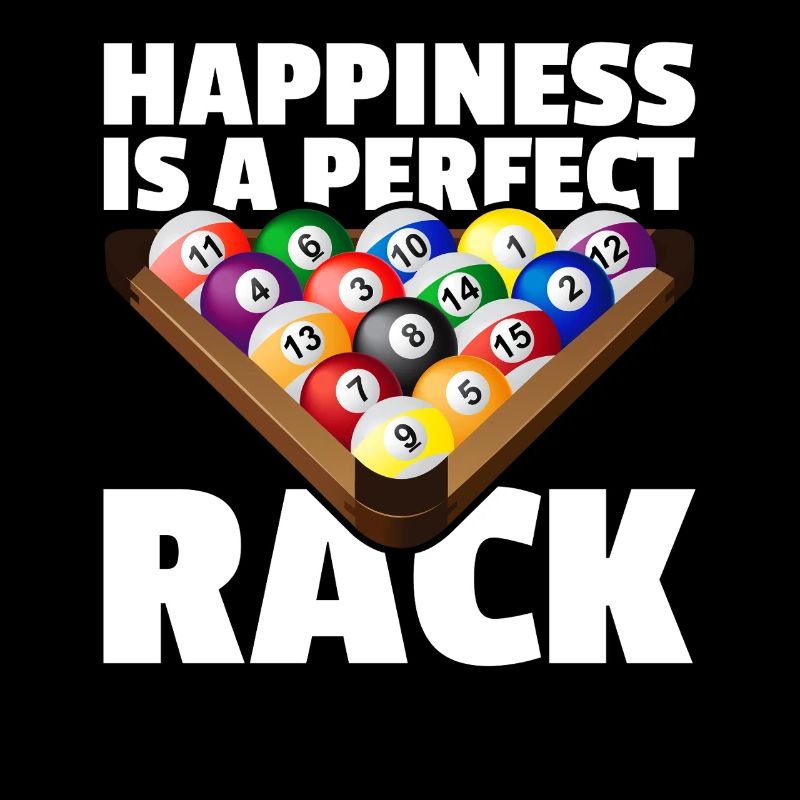 Perfect rack funny billiards billiard player