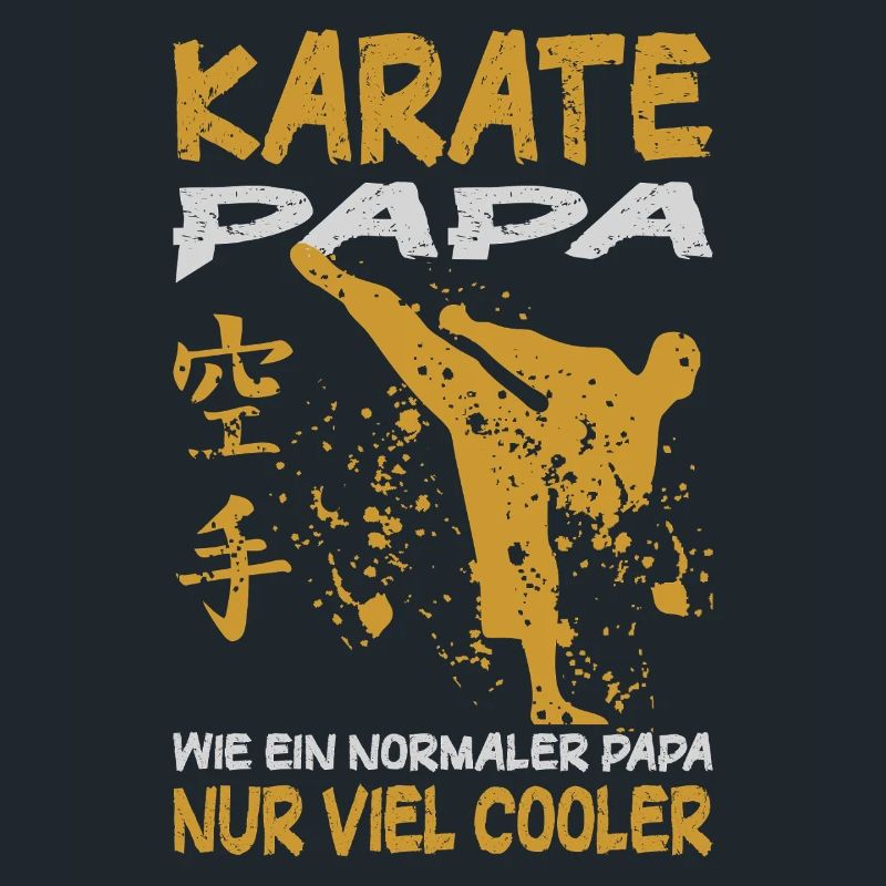 Papa de karaté comme un papa normal, mais bien plus cool