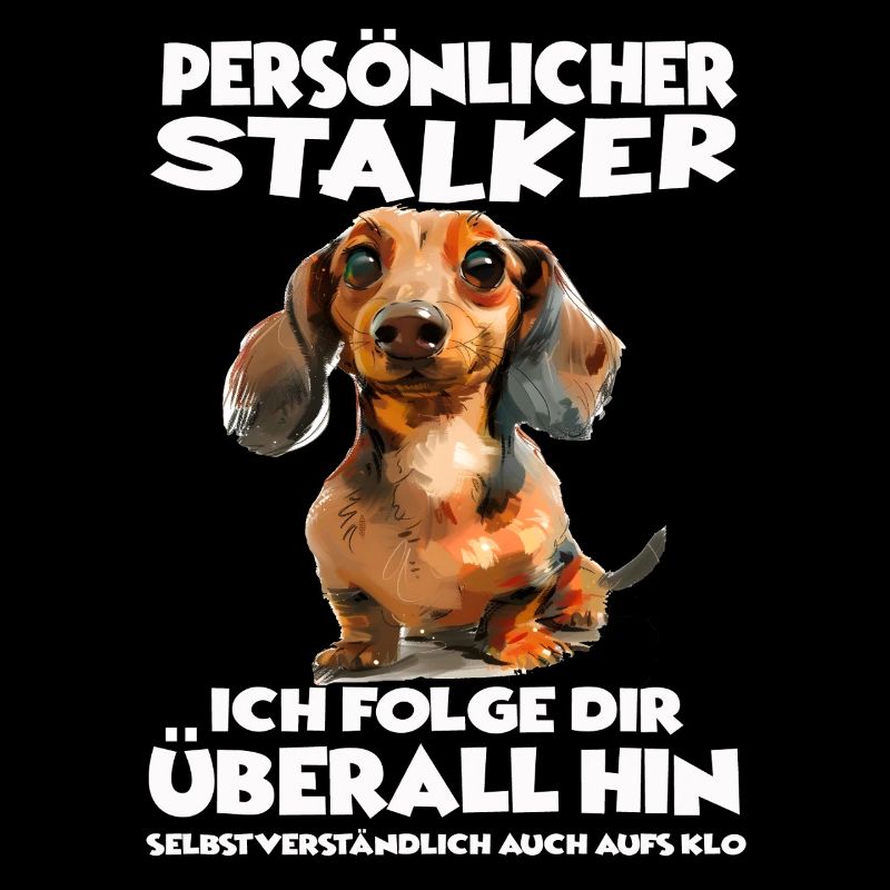 Geschenkidee Hundebesitzer Dackel T