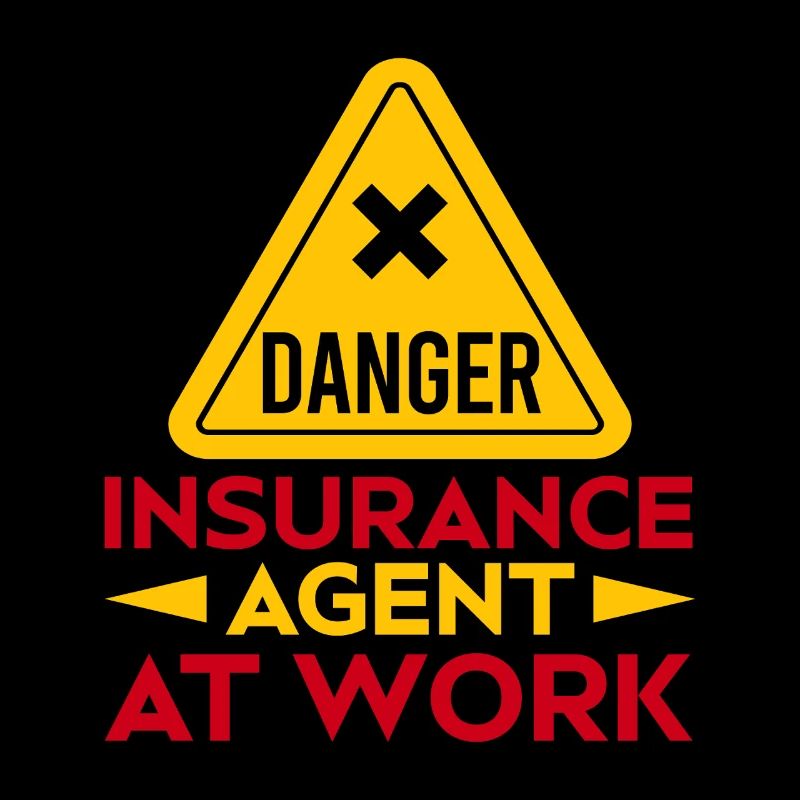 Insurance Agent At Work Funny Insurance Broker