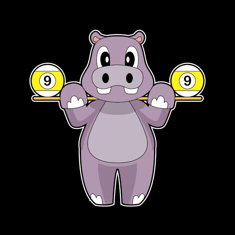 Nilpferd Billiard Queue Sport