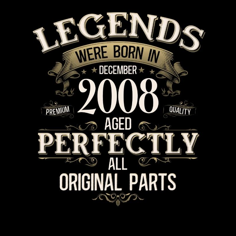 17e anniversaire Légende Décembre 2008