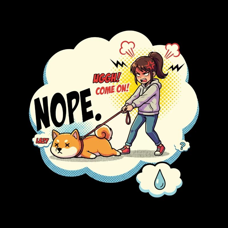 NOPE Hundedrama im Mangastil