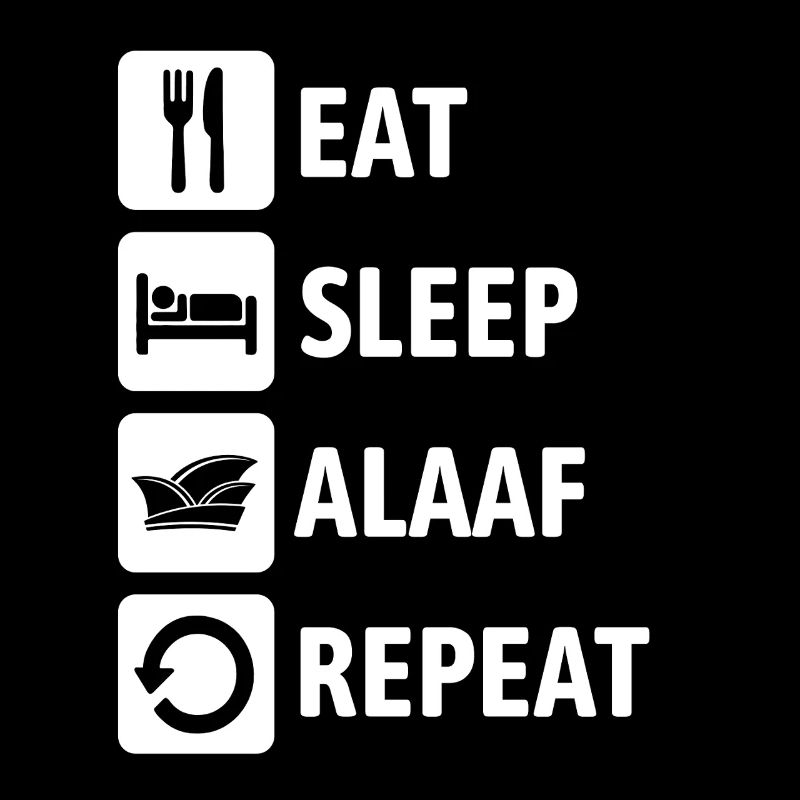 Eat Sleep Alaaf Repeat - Carnival, Shrovetide