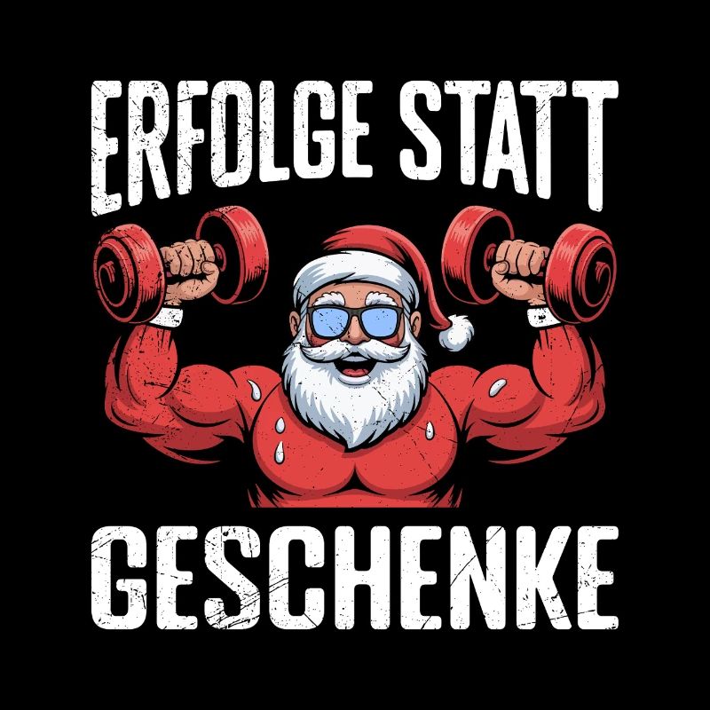 Weihnachtsmann ERFOLGE STATT GESCHENKE Lustig