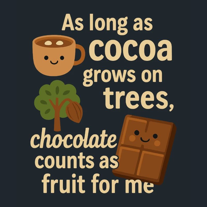 Le chocolat compte comme un fruit – drôle de dicton du cacao