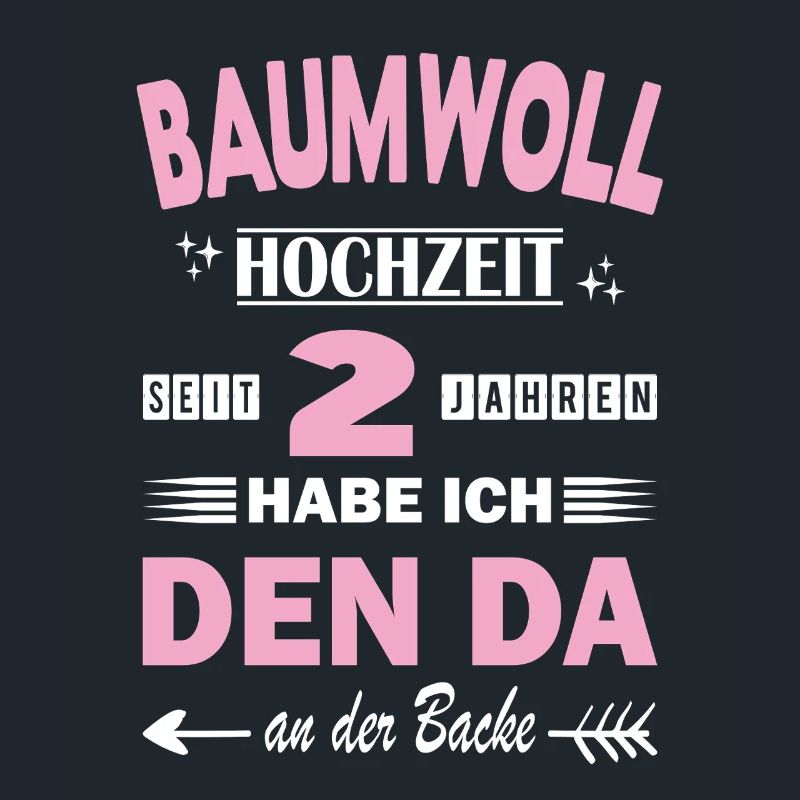 2. Hochzeitstag Jahrestag Ehefrau Geschenk