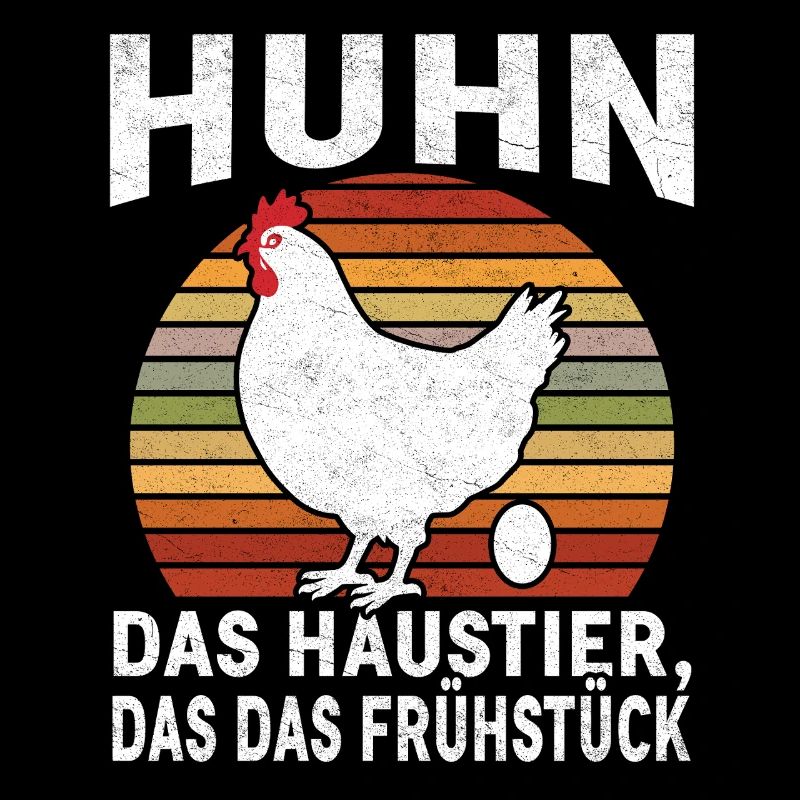 Chicken Breakfast Humor Retro