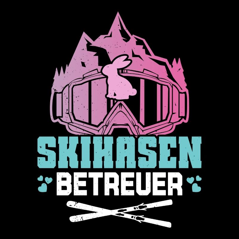 Moniteur de ski SUPERVISEUR DE SKI BUNNY Ski Fun de ski