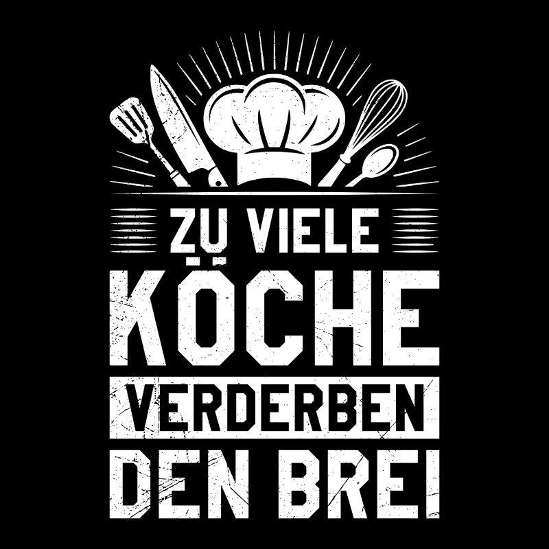 Kochen ZU VIELE KÖCHE VERDERBEN DEN BREI Lustig