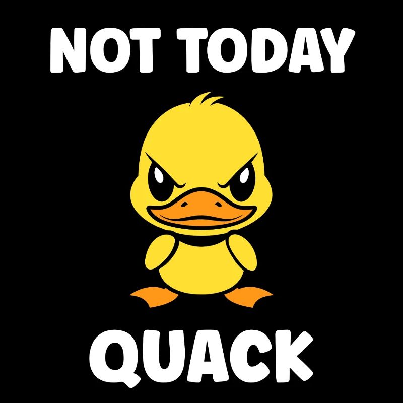 Canard Grognon Pas Aujourd'hui