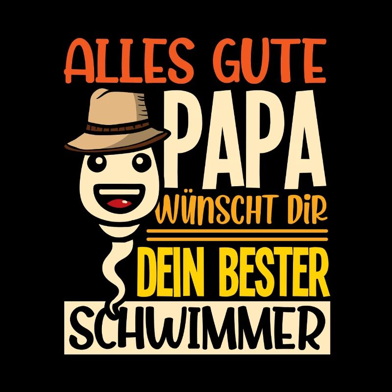 Alles Gute Papa wünscht dir dein bester Schwimmer