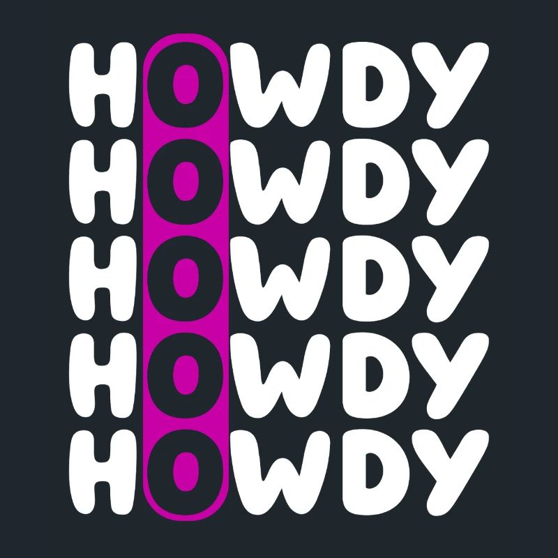 Howdy Repeat O Western Pattern