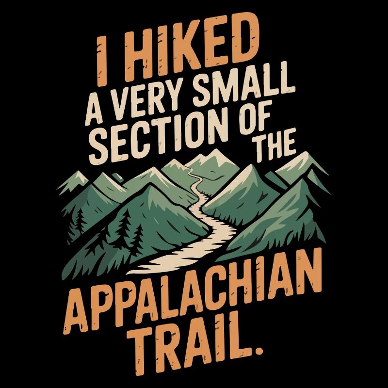 Ich bin einen sehr kleinen Abschnitt auf dem Appalachian Trail gewandert