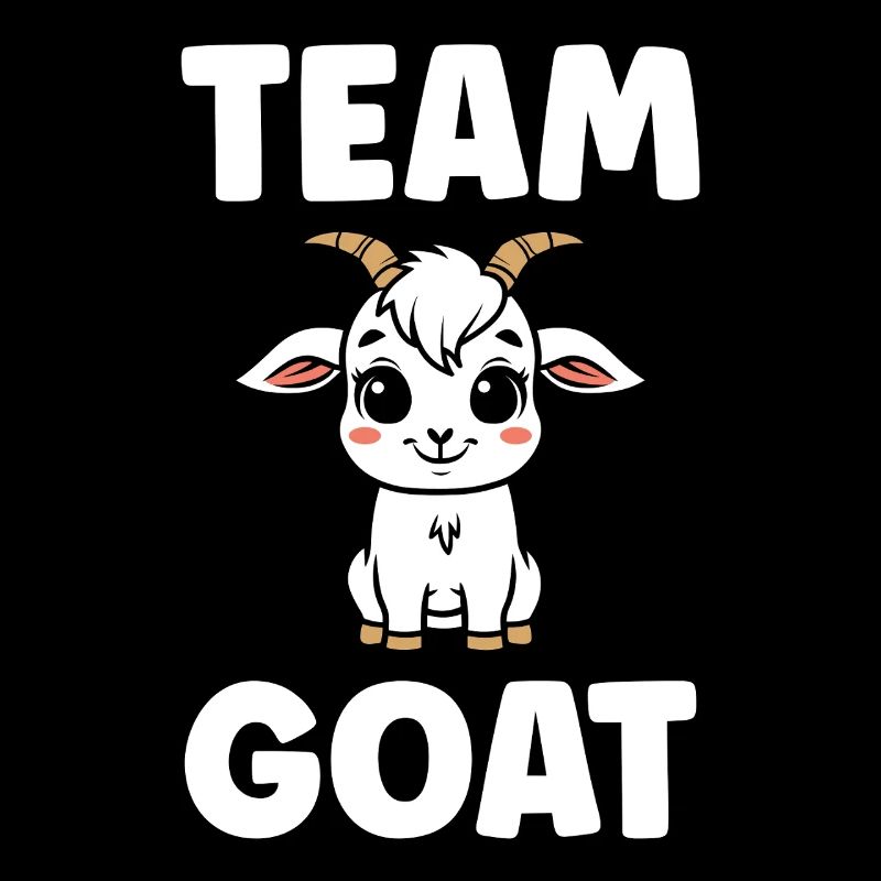 Team Goat Goat Cartoon