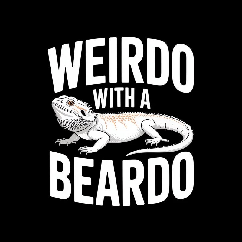 Bizarre Barbu Lézard Tee
