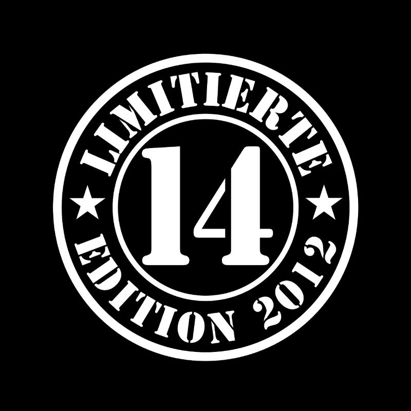 14e anniversaire Garçons Filles Édition Limitée 14