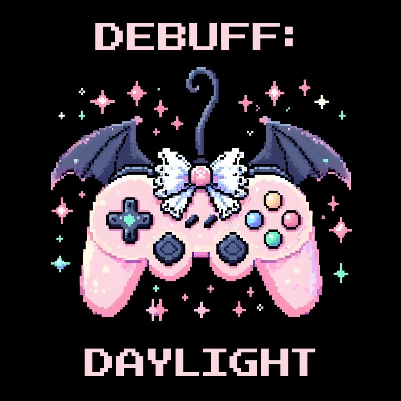 Debuff Tageslicht | Soft Goth Humor