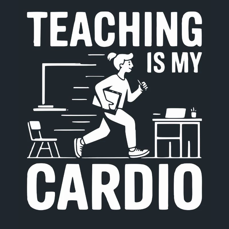 L’enseignement est mon design de professeur de cardio