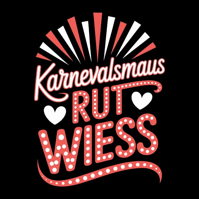 Karnevalsmaus Rut Wiess Köln Kölner Karneval Maus