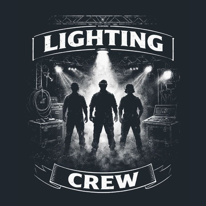 Lichttechniker Beleuchtungstechniker Lighting Crew