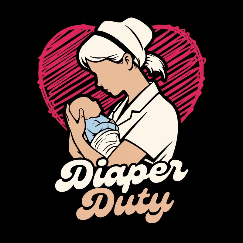 NICU Krankenschwester Diaper Duty