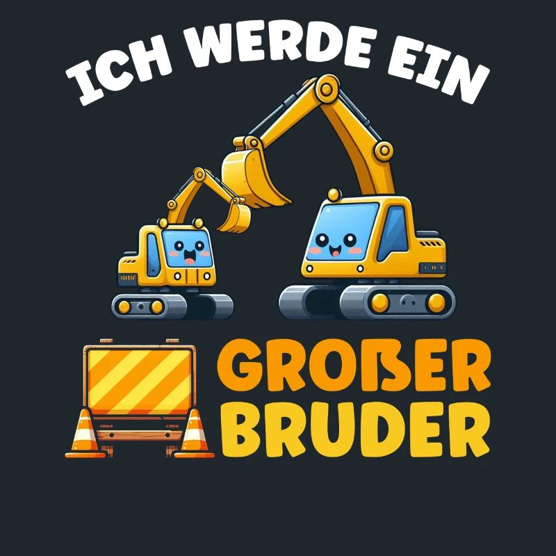 Ich Werde Ein Großer Bruder Bagger Geschwister