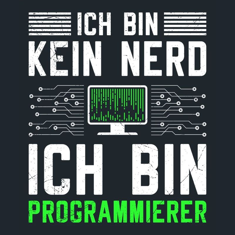 Computer ICH BIN KEIN NERD ICH BIN PROGRAMMIERER