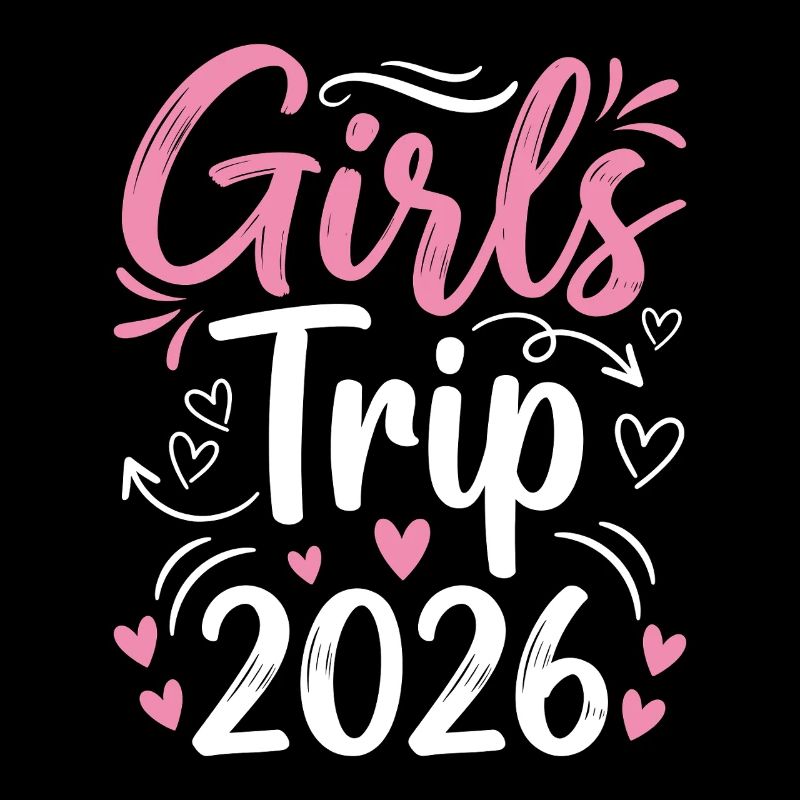 Mädelstrip 2026 Pink Design